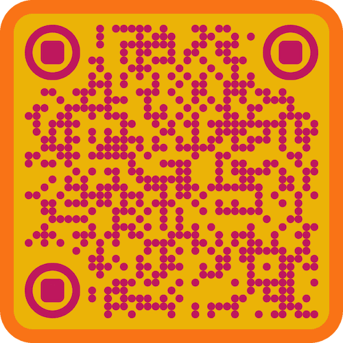 Example event QR code generated by GigaQR for registrations